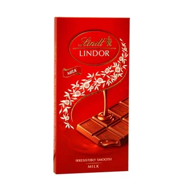 Lindt Lindor Milk Chocolate Irresistibly Smooth 100g