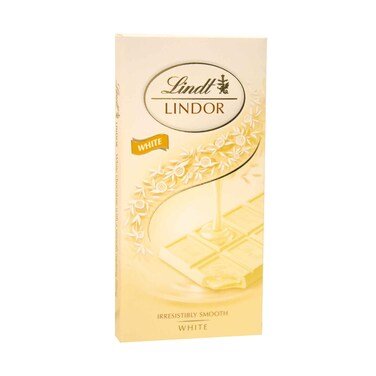Lindt Lindor White Chocolate Irresistibly Smooth 100g